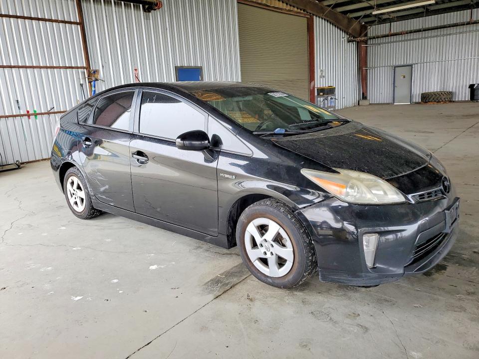 2012 Toyota Prius VIN JTDKN3DU7C1541022 COPART salvage auction — SIDE, CA - SALVAGE CERTIFICATE, sold $925 on 2026-07-16 (photo 4)