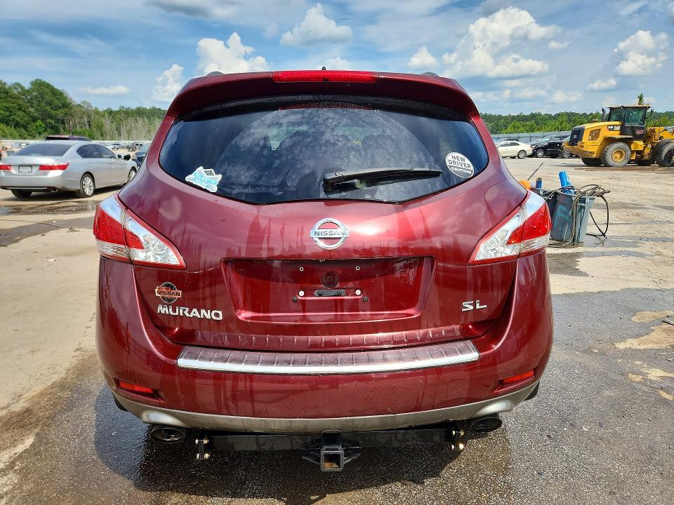 2012 Nissan VIN JN8AZ1MU9CW103629 COPART salvage auction — FRONT END, Sc - Cert Of Title-Salvage, sold $375 on 2026-07-27 (photo 6)