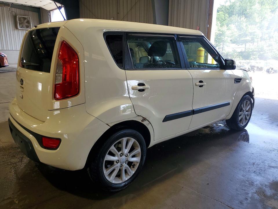 2013 Kia Soul VIN KNDJT2A64D7522380 COPART salvage auction — FRONT END, Pa - Certificate Of Salvage, sold $500 on 2026-07-15 (photo 3)