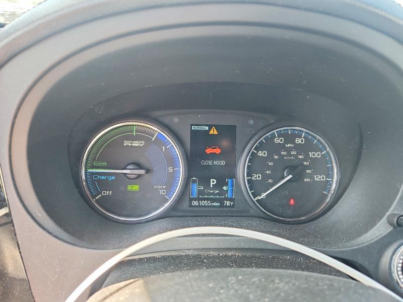 2022 Mitsubishi Outlander VIN JA4J2VA79NZ035723 COPART salvage auction — HAIL, Il - Salvage Certificate, sold $8,300 on 2026-08-03 (photo 9)