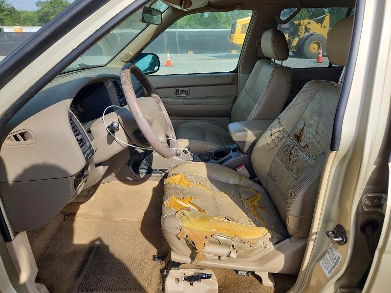 2001 Nissan Pathfinder VIN JN8DR09Y11W573654 COPART salvage auction — SIDE, SC - CERT OF TITLE-SALVAGE, sold $200 on 2026-07-27 (photo 7)