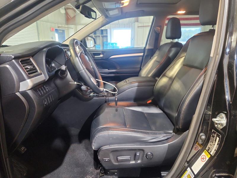 2016 Toyota Highlander VIN 5TDJKRFH1GS241881 COPART salvage auction — REAR END, Ma - Cert Of Title-Reconstrctd Coll, sold $8,000 on 2026-07-06 (photo 7)