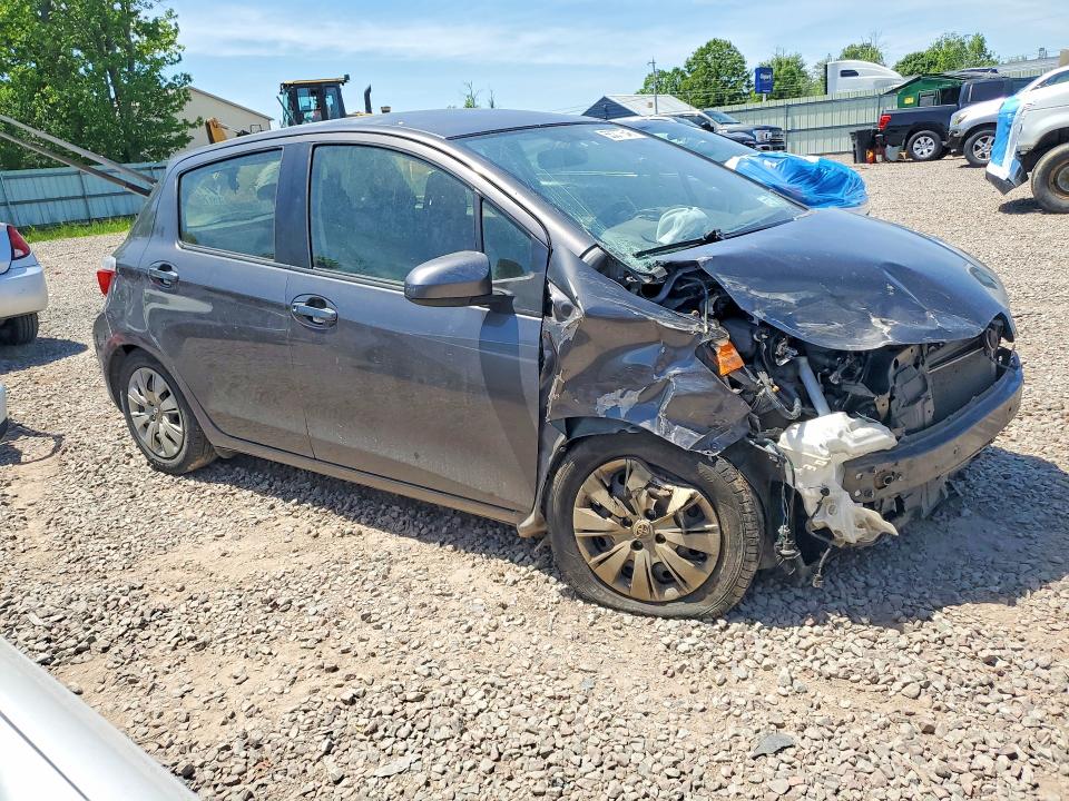 2012 Toyota VIN JTDKTUD38CD537708 COPART salvage auction — FRONT END, NY - MV-907A SALVAGE CERTIFICATE, sold $825 on 2026-07-06 (photo 4)