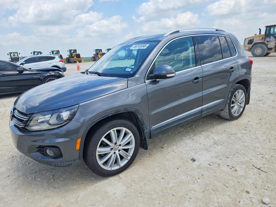 2016 Volkswagen VIN WVGAV7AX8GW557669 COPART salvage auction — MECHANICAL, TX - CERTIFICATE OF TITLE, sold $1,750 on 2026-07-02 (photo 1)