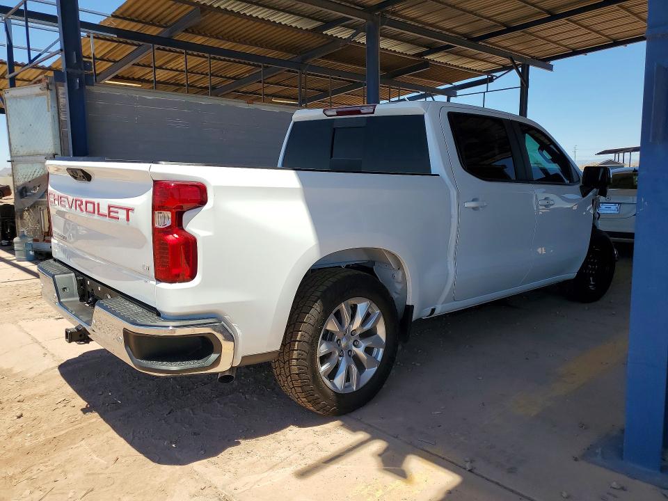 2026 Chevrolet Silverado VIN 3GCPACEK1TG156927 COPART salvage auction — FRONT END, Az - Cert Of Title - Salvage, sold $11,700 on 2026-07-09 (photo 3)