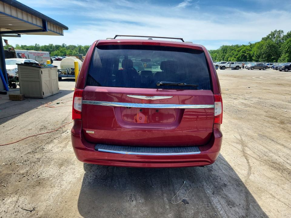 2014 Chrysler Voyager VIN 2C4RC1BG7ER220747 COPART salvage auction — FRONT END, Pa - Certificate Of Salvage, sold $675 on 2026-07-09 (photo 6)