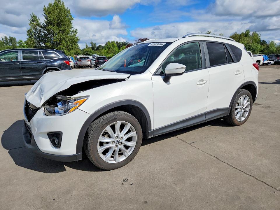 2015 Mazda Cx-5 VIN JM3KE4DYXF0529571 COPART salvage auction — FRONT END, Or - Salvage Title Certificate, sold $2,300 on 2026-07-20 (photo 1)