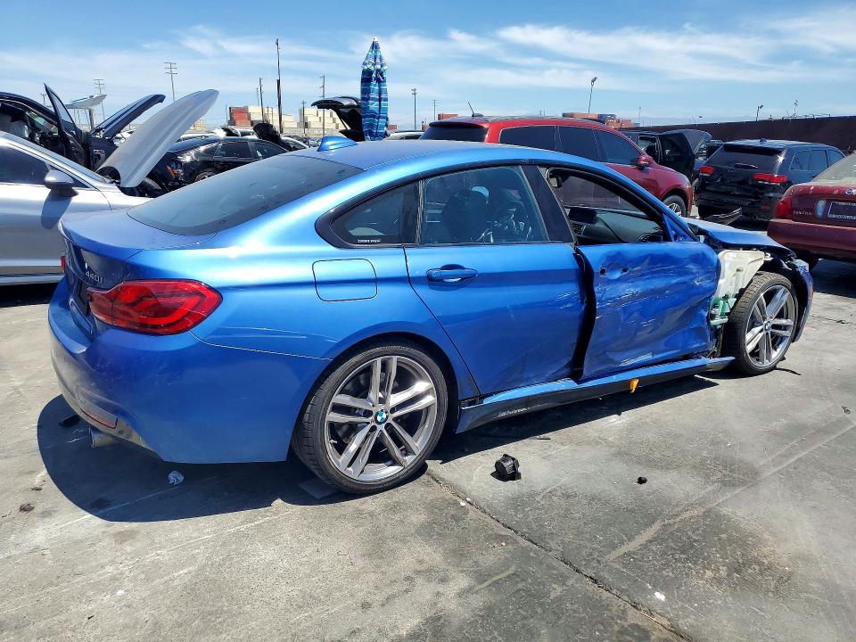 2018 BMW VIN WBA4J5C5XJBF07691 COPART salvage auction — SIDE, Ca - Salvage Certificate, sold $12,100 on 2026-07-31 (photo 3)