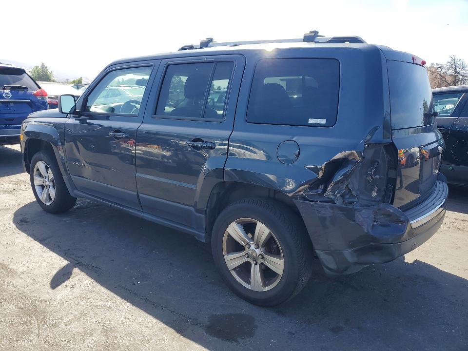 2015 Jeep Patriot VIN 1C4NJPCBXFD284702 COPART salvage auction — REAR END, Ca - Salvage Certificate, sold $750 on 2026-07-02 (photo 2)