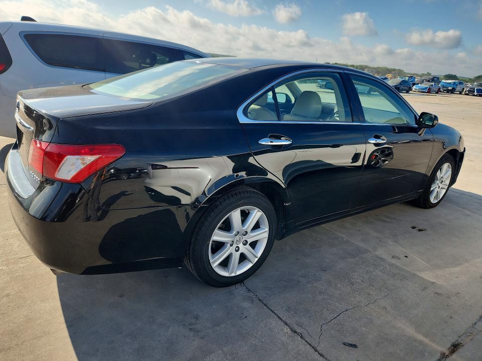 2008 Lexus ES VIN JTHBJ46G682247524 COPART salvage auction — REAR END, Tx - Salvage Vehicle Title, sold $3,500 on 2026-07-30 (photo 3)