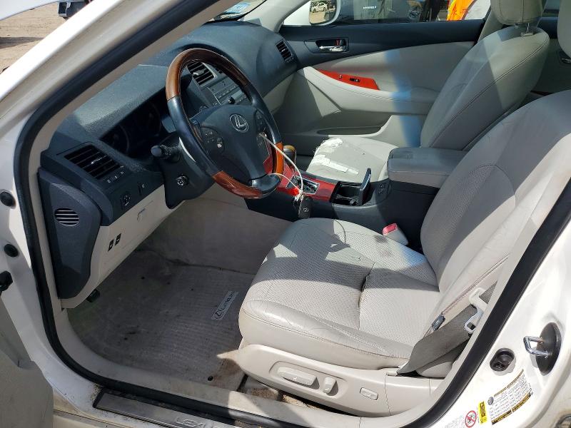 2008 Lexus Es 350 VIN JTHBJ46G582184559 COPART salvage auction — REAR END, Ma - Cert Of Title-Reconstrctd Coll, sold $1,100 on 2026-07-02 (photo 7)