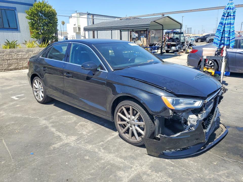 2015 Audi A3 VIN WAUEFGFFXF1030387 COPART salvage auction — FRONT END, Ca - Salvage Certificate, sold $550 on 2026-07-29 (photo 4)