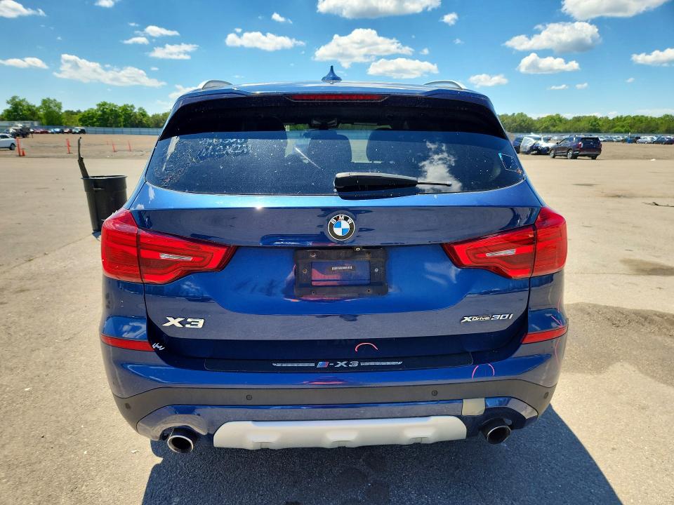 2019 BMW X3 VIN 5UXTR9C50KLD94147 COPART salvage auction — FRONT END, Ny - Mv-907A Salvage Certificate, sold $6,600 on 2026-07-20 (photo 6)