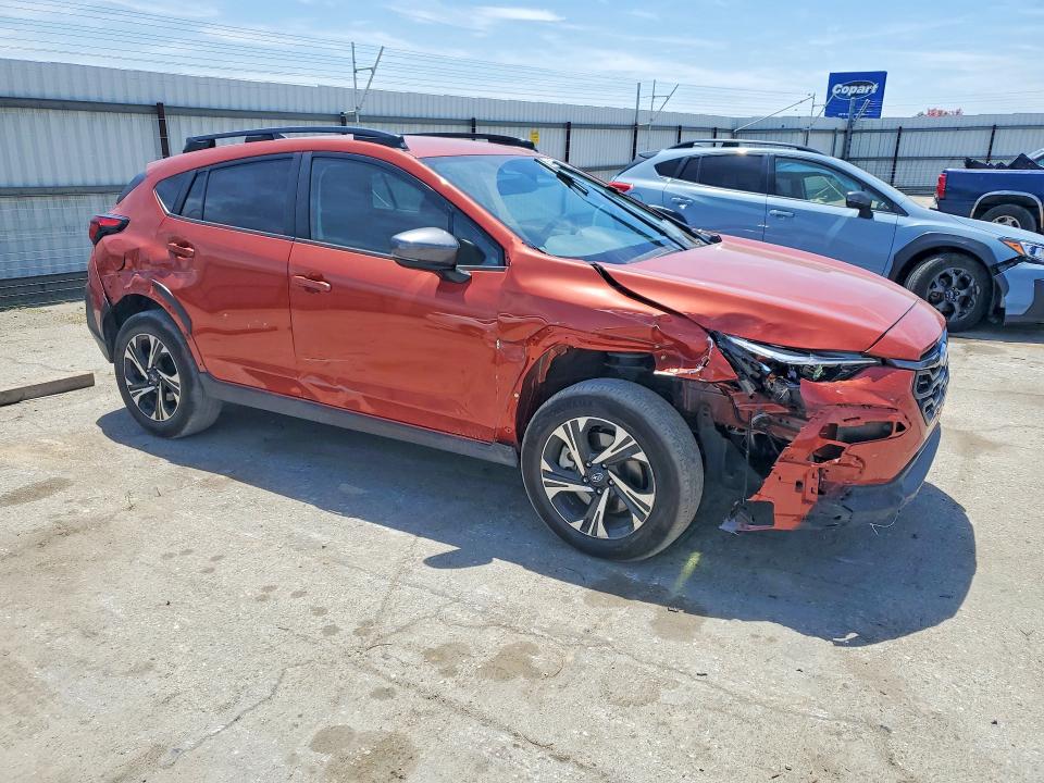 2024 Subaru Xv VIN JF2GUADC8RH863979 COPART salvage auction — FRONT END, Ca - Salvage Certificate, sold $8,300 on 2026-07-06 (photo 4)