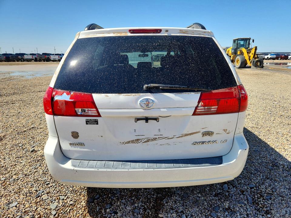 2007 Toyota Sienna VIN 5TDZK23C27S038324 COPART salvage auction — MINOR DENT/SCRATCHES, Tx - Certificate Of Title, sold $675 on 2026-07-09 (photo 6)
