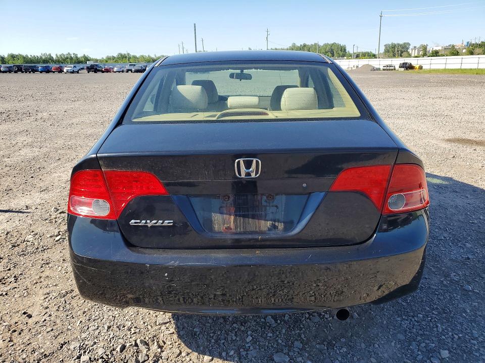 2006 Honda Civic VIN 1HGFA16536L063439 COPART salvage auction — SIDE, On - Permit No Brand - Unfit, sold $825 on 2026-07-02 (photo 6)