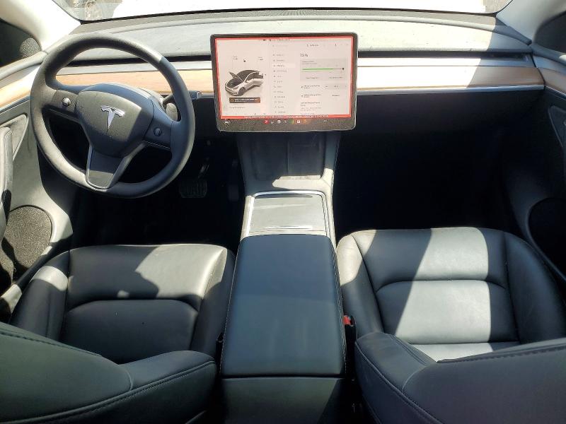 2023 Tesla Model y VIN 7SAYGDEE8PF690878 COPART salvage auction — REAR END, CA - SALVAGE CERTIFICATE, sold $10,700 on 2026-07-28 (photo 8)