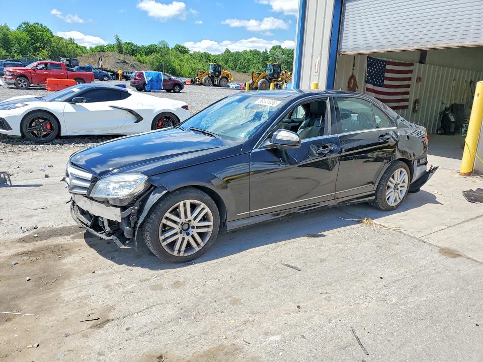 2008 Mercedes-benz C class VIN WDDGF54X98R013313 COPART salvage auction — ROLLOVER, PA - CERTIFICATE OF SALVAGE, sold $400 on 2026-07-15 (photo 1)