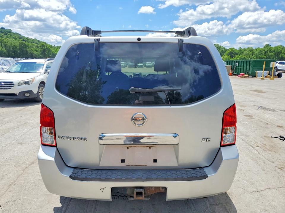 2005 Nissan Pathfinder VIN 5N1AR18W95C750636 COPART salvage auction — UNDERCARRIAGE, Pa - Certificate Of Salvage, sold $500 on 2026-07-02 (photo 6)