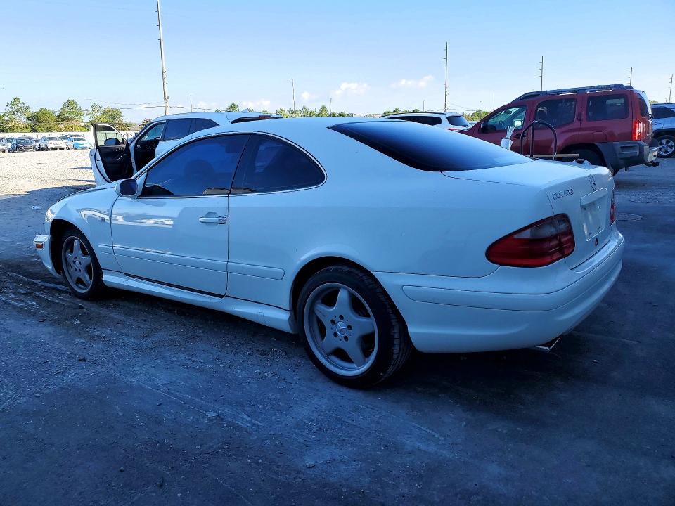 1999 Mercedes-benz Clk-class VIN WDBLJ70G4XF100267 COPART salvage auction — FRONT END, FL - CERT OF TITLE SLVG REBUILDABLE, sold $275 on 2026-07-17 (photo 2)