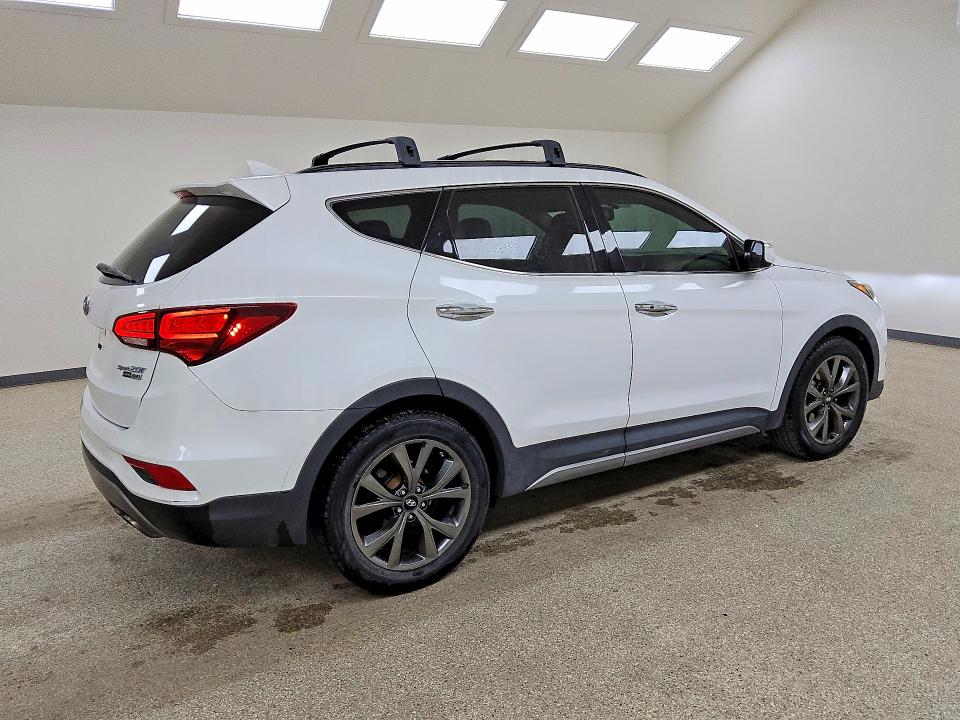2017 Hyundai Santa fe VIN 5XYZWDLAXHG483066 COPART salvage auction — FRONT END, Co - Certificate Of Title, sold $6,600 on 2026-07-28 (photo 3)
