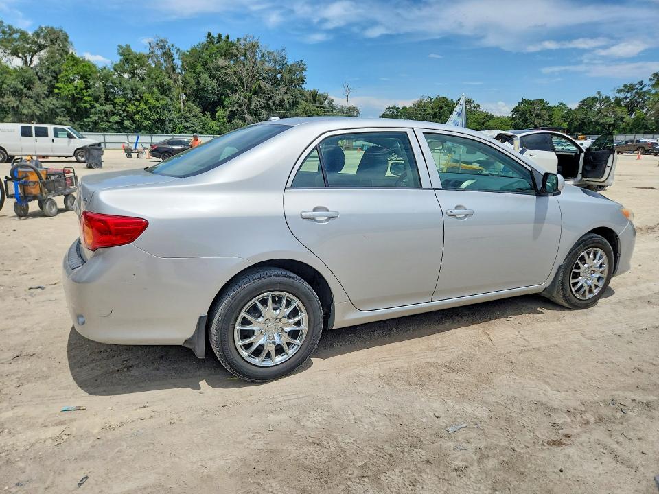 2009 Toyota Corolla VIN JTDBL40E499088014 COPART salvage auction — REAR END, Fl - Certificate Of Destruction, sold $1,950 on 2026-07-14 (photo 3)