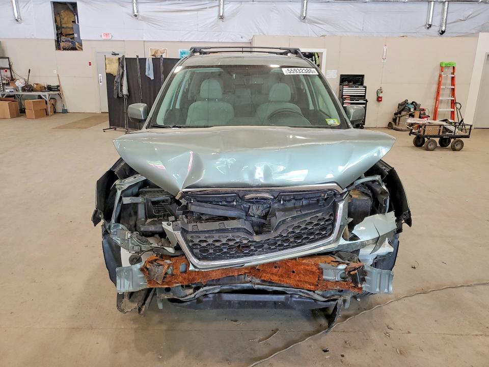 2015 Subaru Forester VIN JF2SJADCXFH596648 COPART salvage auction — FRONT END, Vt - Cert Of Title-Salvage Vehicle, sold $325 on 2026-07-13 (photo 5)