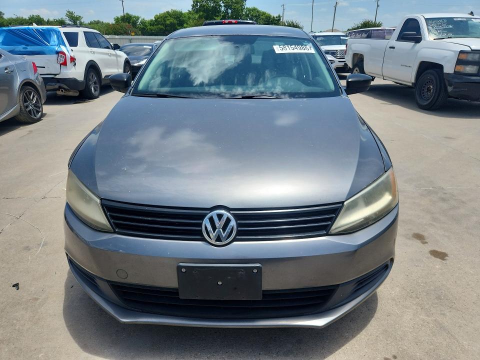 2014 Volkswagen Jetta VIN 3VW2K7AJ7EM361536 COPART salvage auction — FRONT END, Tx - Certificate Of Title, sold $725 on 2026-07-02 (photo 5)