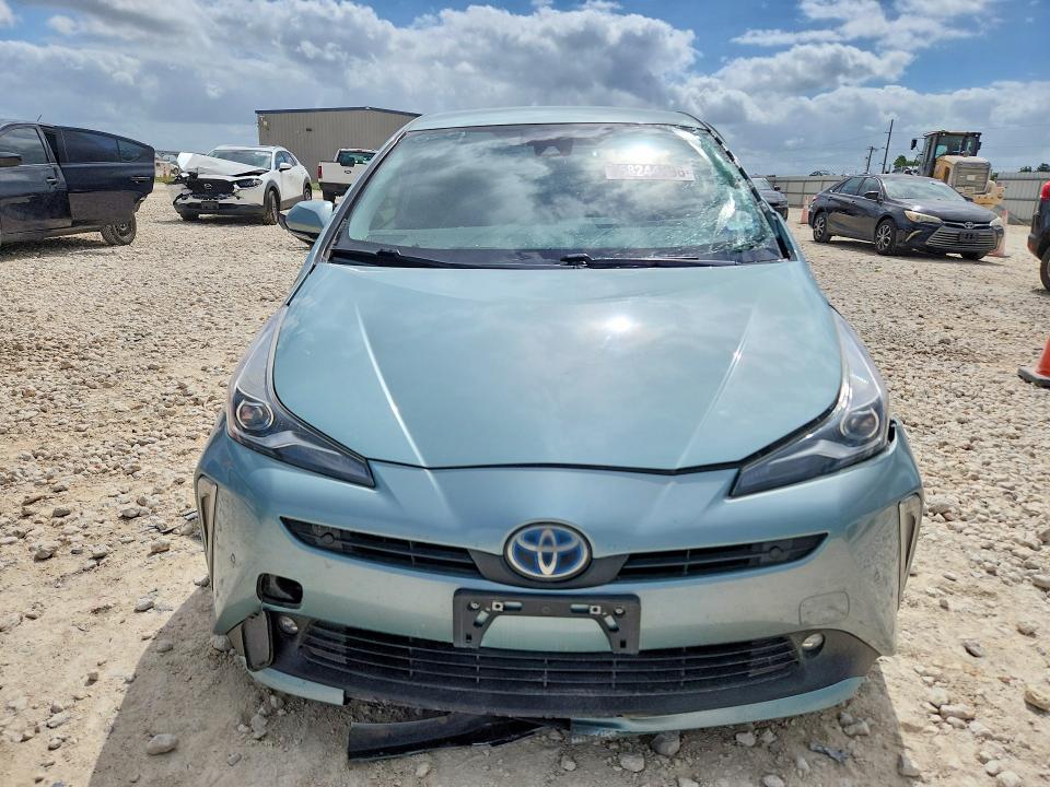 2020 Toyota VIN JTDL9RFU0L3019393 COPART salvage auction — SIDE, TX - SALVAGE VEHICLE TITLE, sold $1,350 on 2026-07-23 (photo 5)