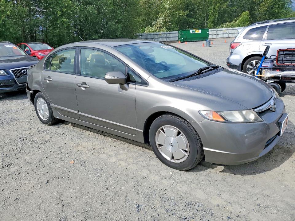 2008 Honda Civic hybrid VIN JHMFA36208S026002 COPART salvage auction — REAR END, Wa - Bill Of Sale, sold $525 on 2026-07-06 (photo 4)