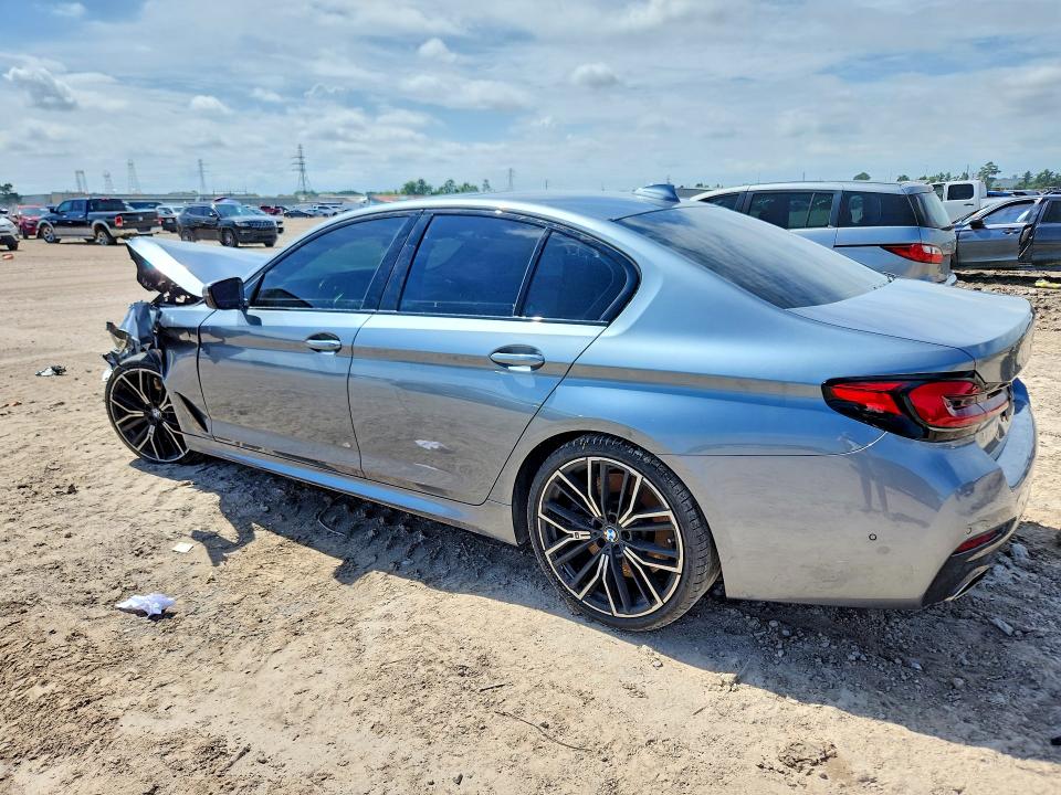 2021 BMW VIN WBA53BJ02MWX04420 COPART salvage auction — FRONT END, Tx - Salvage Vehicle Title, sold $9,400 on 2026-08-04 (photo 2)