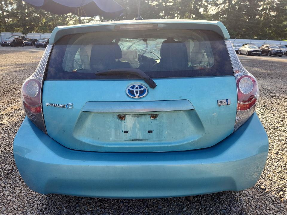 2012 Toyota Prius VIN JTDKDTB33C1014253 COPART salvage auction — FRONT END, Wa - Bill Of Sale, sold $525 on 2026-07-10 (photo 6)
