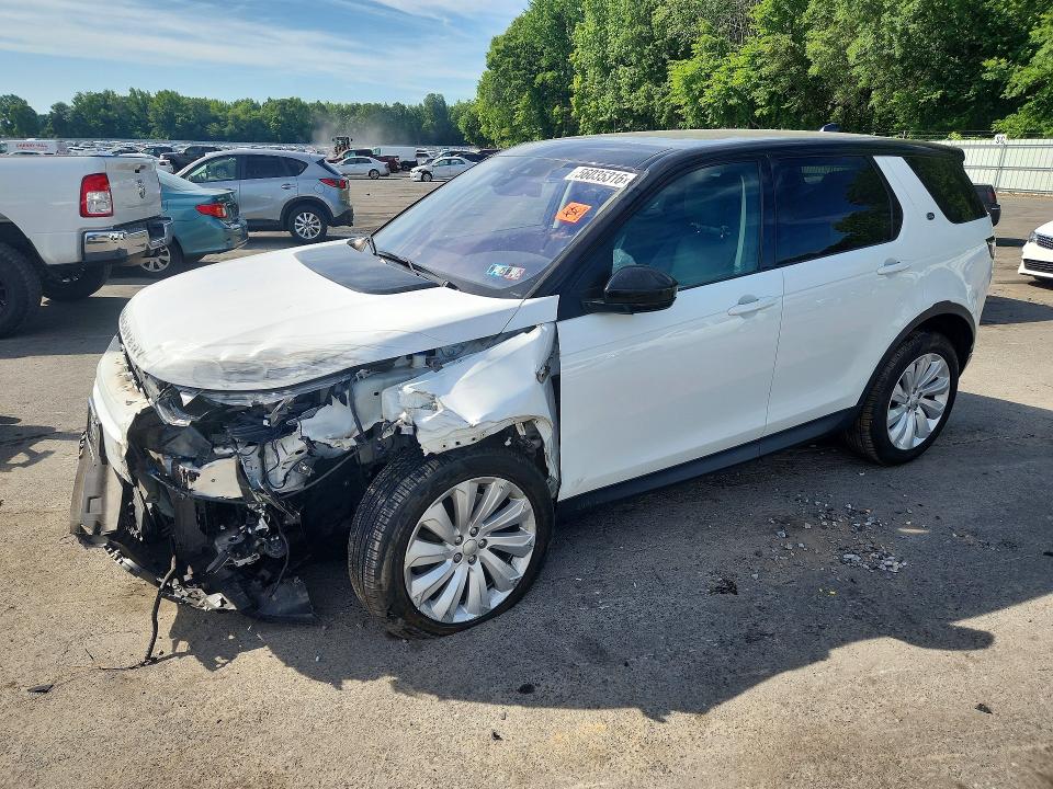2020 Land rover Discovery VIN SALCP2FX0LH841226 COPART salvage auction — FRONT END, Nj - Cert Of Title-Salvage, sold $150 on 2026-07-28 (photo 1)