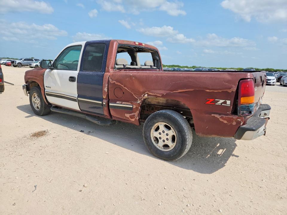 2001 Chevrolet Silverado VIN 1GCEK19T91E127188 COPART salvage auction — REAR END, Tx - Certificate Of Title, sold $675 on 2026-07-09 (photo 2)