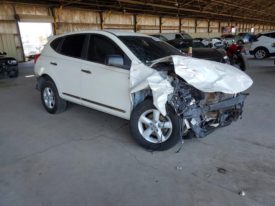 2012 Nissan Rogue VIN JN8AS5MT5CW260142 COPART salvage auction — FRONT END, Az - Certificate Of Title, sold $500 on 2026-07-20 (photo 4)