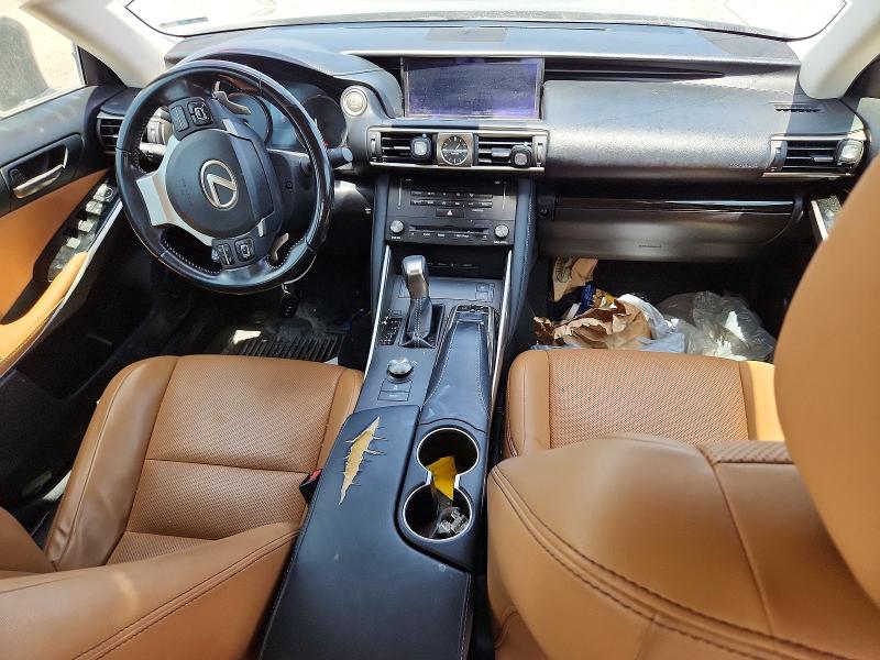 2017 Lexus Is VIN JTHCM1D2XH5015959 COPART salvage auction — REAR END, Ut - Salvage Certificate, sold $4,700 on 2026-07-31 (photo 8)