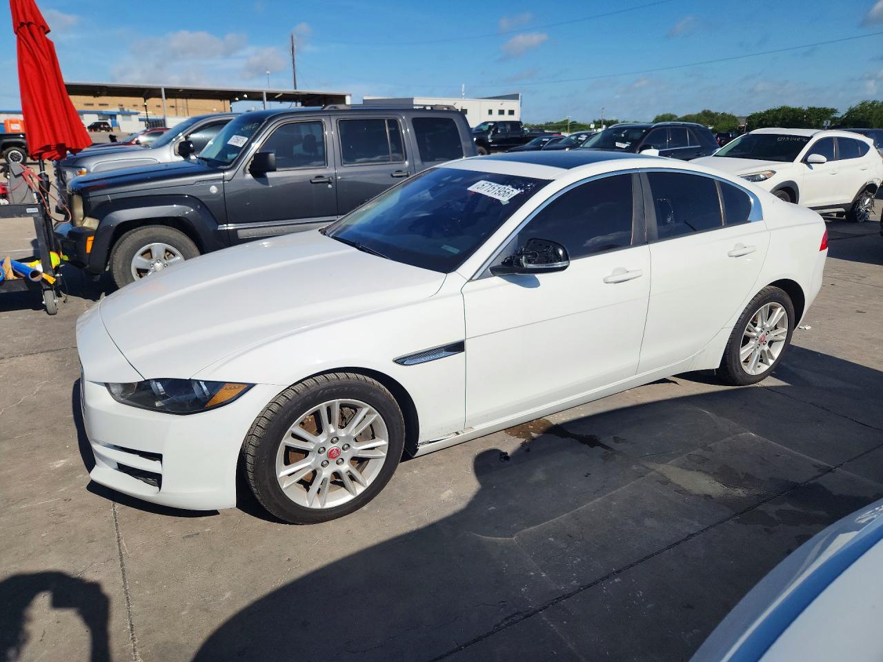 2018 Jaguar XE VIN SAJAD4FX7JCP34754 COPART salvage auction — Normal Wear, TX - CERTIFICATE OF TITLE, sold $1,400 on 2026-07-02 (photo 1)