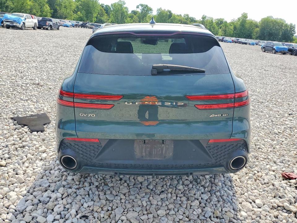 2024 Genesis Gv70 VIN 5NMMCDTCXRH007797 COPART salvage auction — FRONT END, Oh - Cert Of Title-Salvage, sold $12,700 on 2026-07-24 (photo 6)