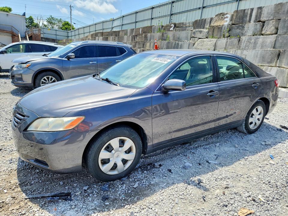 2007 Toyota Camry VIN JTNBK46K373025207 COPART salvage auction — MINOR DENT/SCRATCHES, Ky - Certificate Of Title, sold $975 on 2026-07-31 (photo 1)