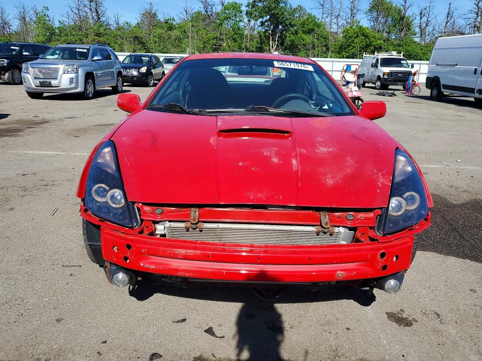 2000 Toyota Celica VIN JTDDR32T2Y0048885 COPART salvage auction — FRONT END, NY - MV-907A SALVAGE CERTIFICATE, sold $350 on 2026-07-13 (photo 5)