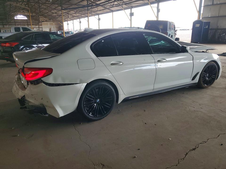 2017 BMW 5er VIN WBAJE5C30HG916458 COPART salvage auction — FRONT END, Az - Cert Of Title - Salvage, sold $3,800 on 2026-07-22 (photo 3)