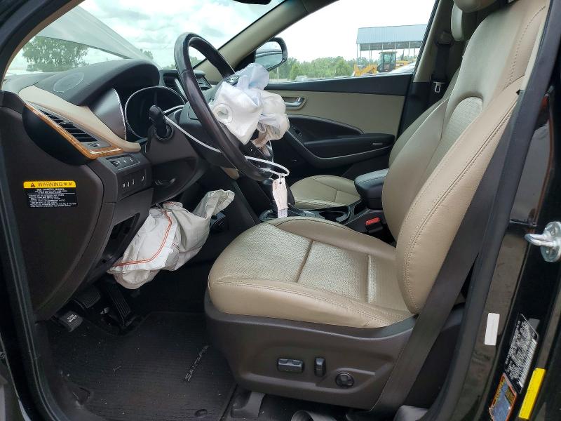 2016 Hyundai Santa fe VIN 5XYZWDLA1GG353725 COPART salvage auction — FRONT END, Ks - Cert Of Title-Salvage, sold $100 on 2026-07-21 (photo 7)