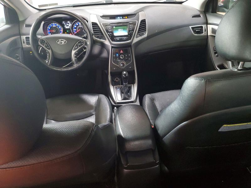 2014 Hyundai Elantra VIN KMHDH4AE7EU105402 COPART salvage auction — FRONT END, Pa - Certificate Of Salvage, sold $1,000 on 2026-07-08 (photo 8)