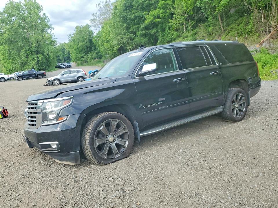 2016 Chevrolet Suburban VIN 1GNSKJKC3GR232105 COPART salvage auction — FRONT END, Ny - Mv-907A Salvage Certificate, sold $4,500 on 2026-07-09 (photo 1)