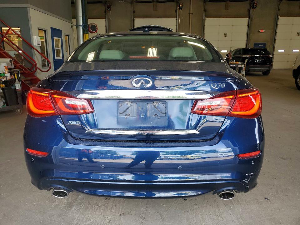 2015 Infiniti Q70 VIN JN1BY1AR4FM561228 COPART salvage auction — SIDE, Mn - Cert Of Title-Salvage, sold $4,850 on 2026-07-16 (photo 6)