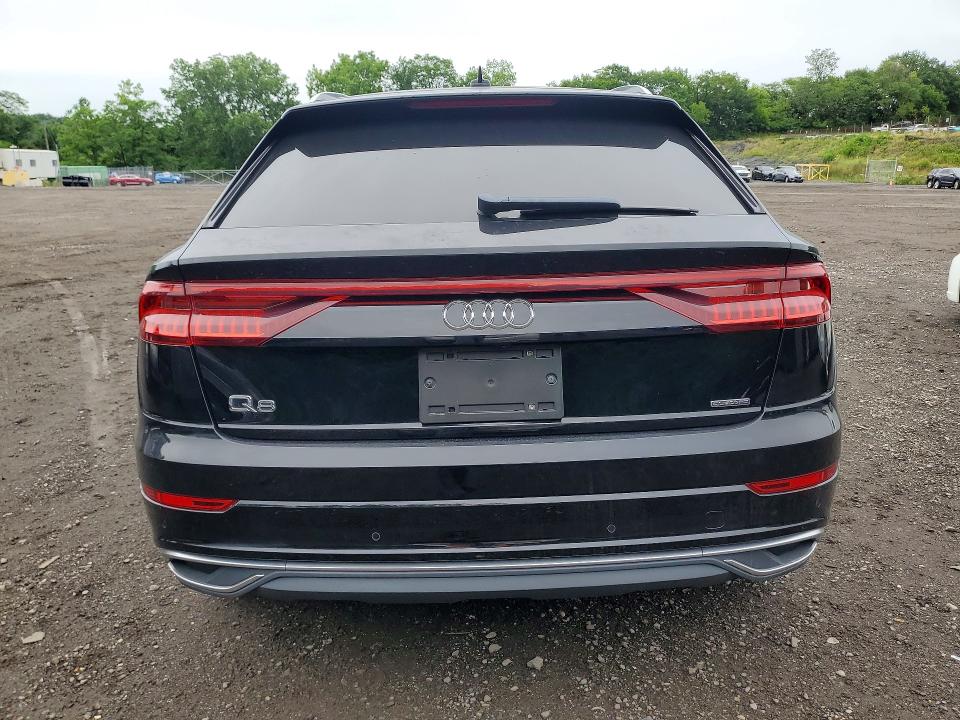 2020 Audi Q8 VIN WA1CVAF1XLD007985 COPART salvage auction — FRONT END, Ny - Mv-907A Salvage Certificate, sold $8,500 on 2026-07-23 (photo 6)