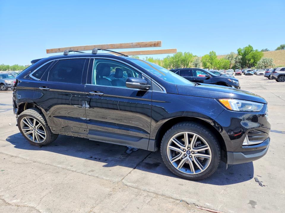 2022 Ford Edge VIN 2FMPK4K94NBA76477 COPART salvage auction — REAR END, Co - Salvage Title, sold $7,500 on 2026-08-03 (photo 4)