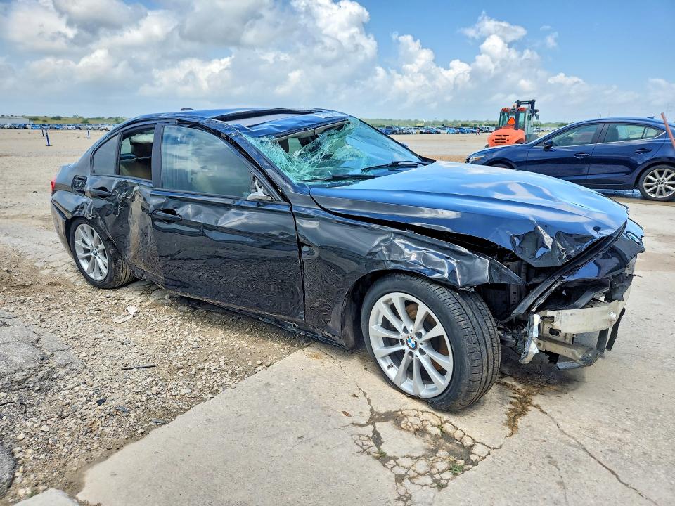 2017 BMW 3 series VIN WBA8E1G3XHNU17695 COPART salvage auction — ALL OVER, TX - CERTIFICATE OF TITLE, sold $100 on 2026-07-16 (photo 4)