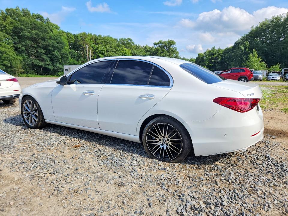 2023 Mercedes-benz C-klasse VIN W1KAF4HB4PR138510 COPART salvage auction — FRONT END, In - Certificate Of Title, sold $16,500 on 2026-07-08 (photo 2)