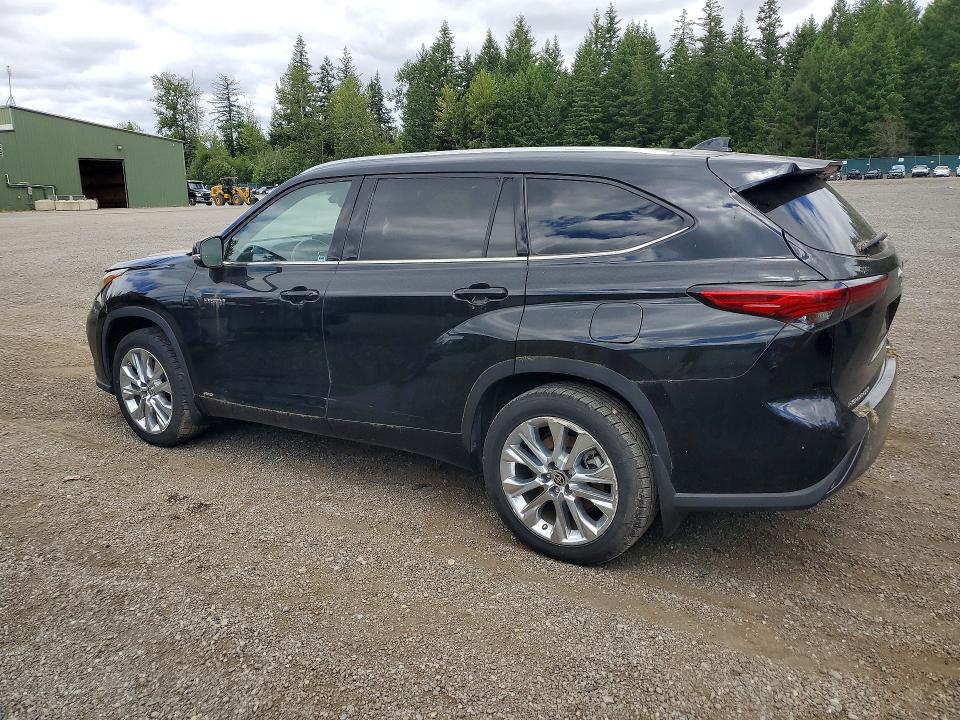 2021 Toyota Highlander hybrid VIN 5TDDBRCH4MS016495 COPART salvage auction — SIDE, Wa - Vehicle Cert Of Ownership-Titl, sold $10,200 on 2026-07-14 (photo 2)